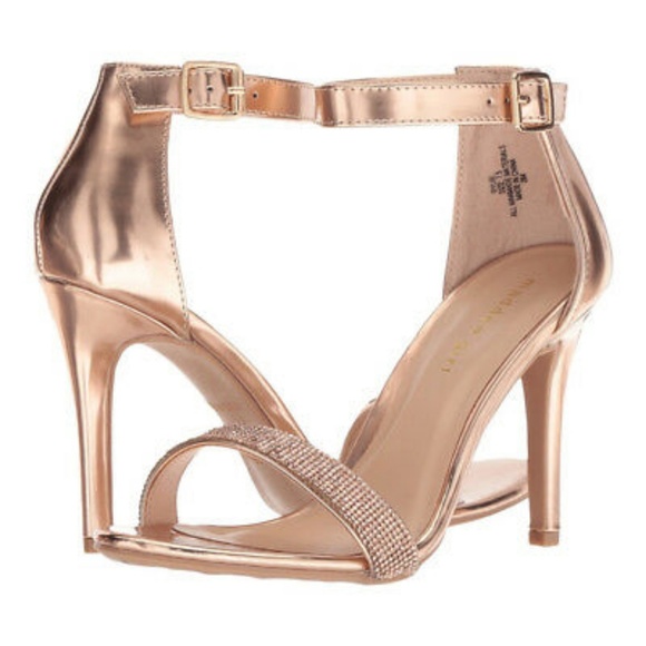 Madden Girl Rylie Rose Gold Sandals size 8.5 - Picture 2 of 6